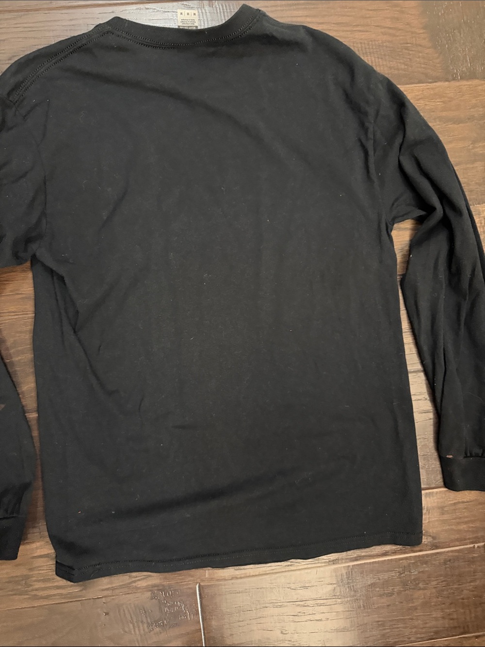 Jack White Tee Black Long-Sleeve Graphic  - Blue Print - Picture 8 of 10